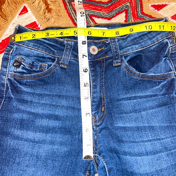 KanCan🌻Size 0/Waist 23 High Waisted Skinny JEANS🦋with STRETCH🌺KC11214D - Picture 3 of 11